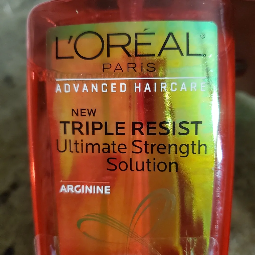 L'oreal Triple Resist Ultimate Strength Solution Leave‎ in Treatment Arginine